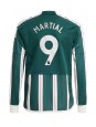 Billige Manchester United Anthony Martial #9 Bortedrakt 2023-24 Langermet